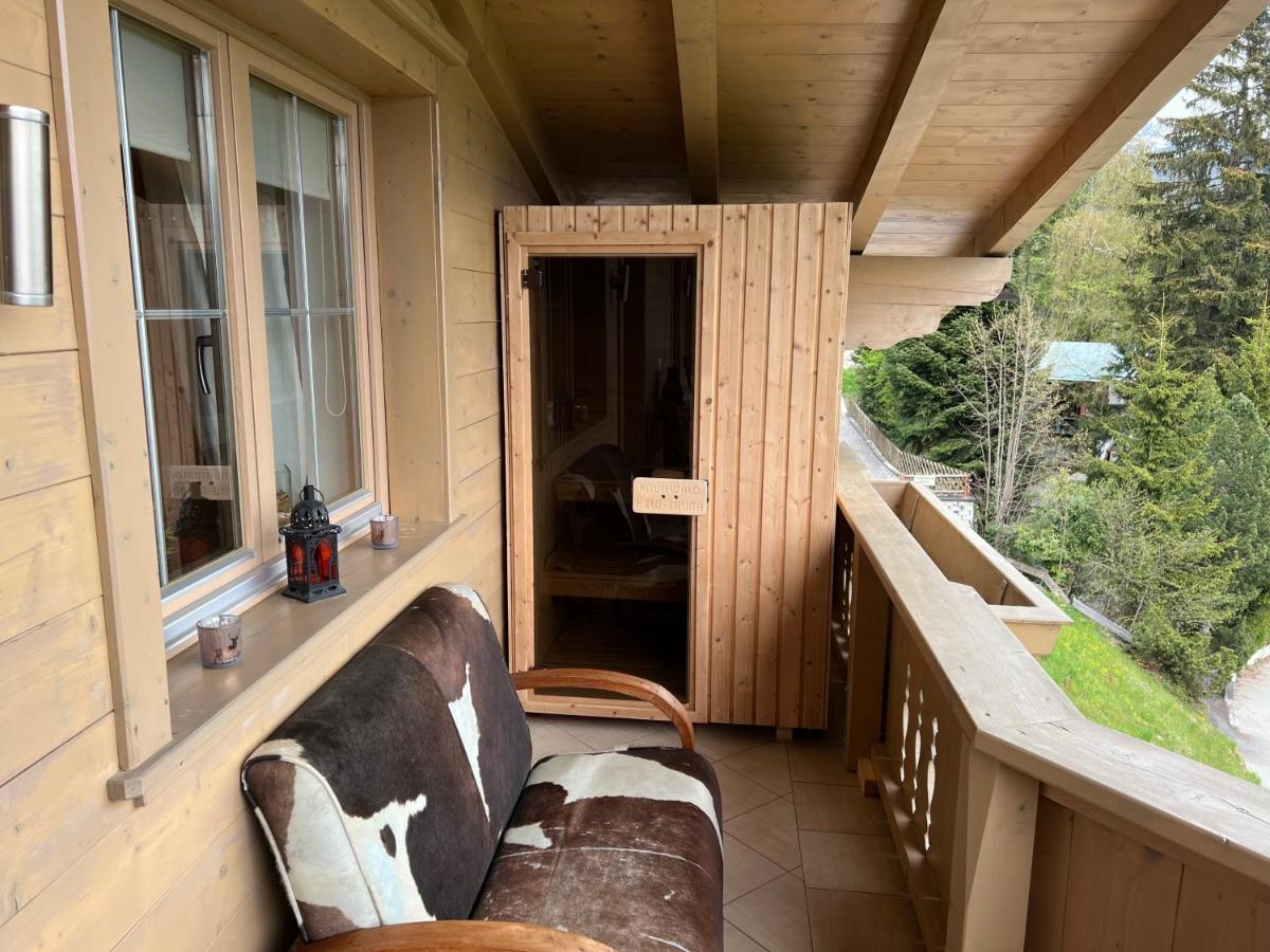 Ferienhaus Zillertal Panorama Blick Balkon Sauna Zellberg Exteriér fotografie