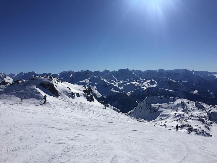 Ferienhaus Zillertal Panorama Blick Balkon Sauna Zellberg Exteriér fotografie