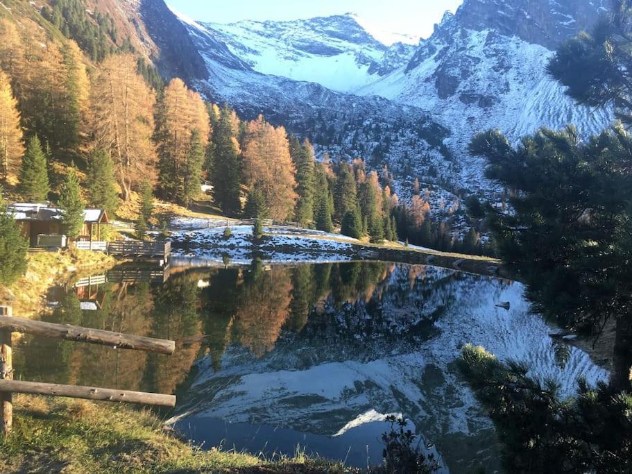 Ferienhaus Zillertal Panorama Blick Balkon Sauna Zellberg Exteriér fotografie