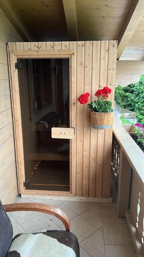 Ferienhaus Zillertal Panorama Blick Balkon Sauna Zellberg Exteriér fotografie